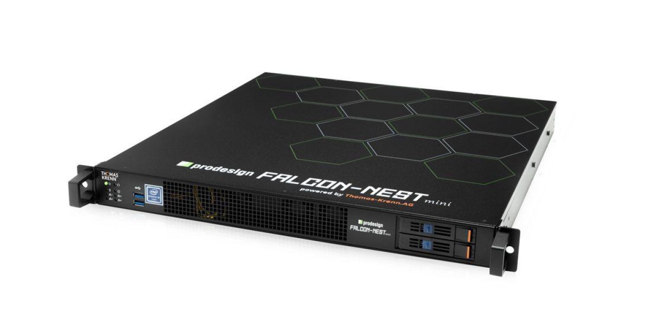 Falcon Nest mini Serveransicht homepage